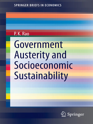 cover image of Government Austerity and Socioeconomic Sustainability